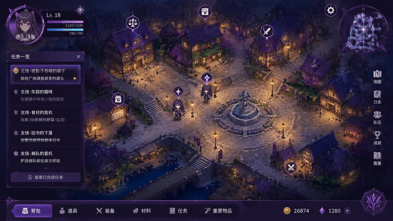 光与影的二重身 玩法展示 预览图 1